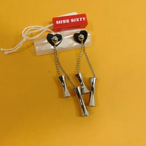Miss Sixty Jewelry Ladies Miss Sixty Sterling Silver Earrings